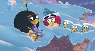 Angry Birds tambien en dibujos animados!!