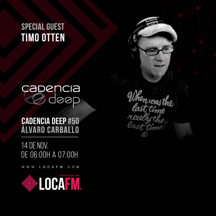 Timo Otten estará en Loca FM