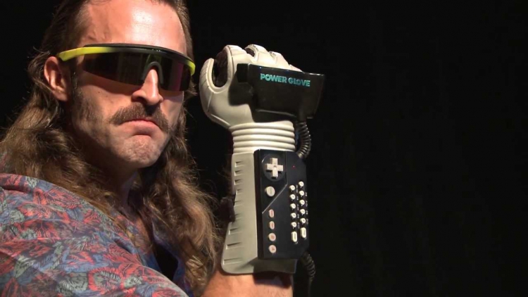 Como Kraftwerk hizo una actuación con el Power Glove de Nintendo