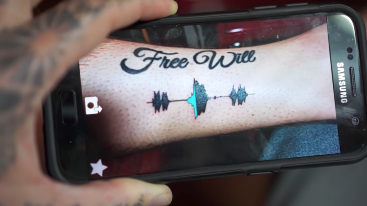 Soundwave tattoos, reproduce música a través de tu piel