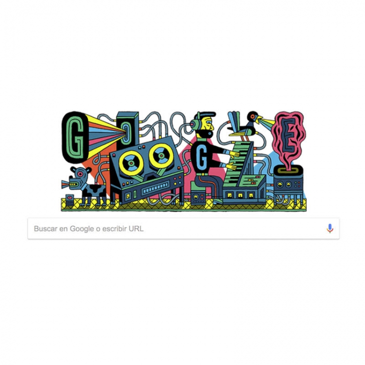 Google rinde homenaje a la música electrónica